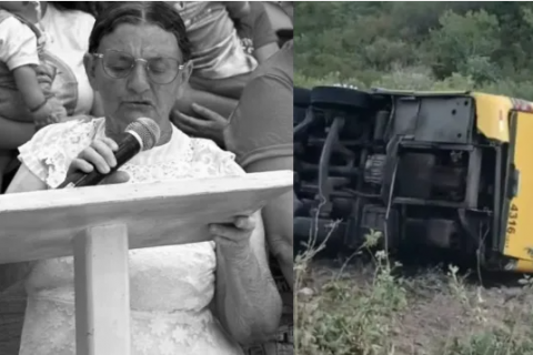 Morre terceira vítima de acidente com ônibus de romeiros na CE-456, em Canindé