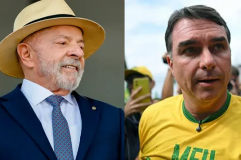Datafolha: Lula e Flávio Bolsonaro estão tecnicamente empatados no 1º e 2º turnos