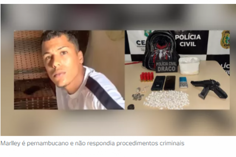 DRACO prende jovem de 19 anos no Juazeiro após apreender cocaína, maconha e crack