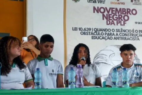 Projeto Ensinafro leva história africana e afro-brasileira às salas de aula em Nova Olinda