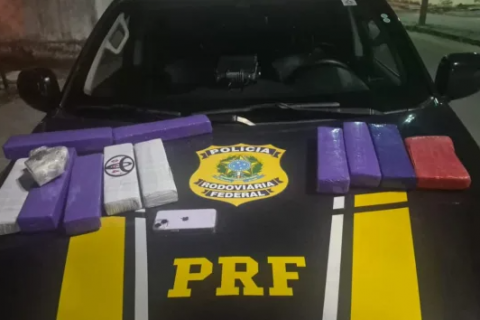 Homem é preso com 11 quilos de drogas durante abordagem da PRF em Icó