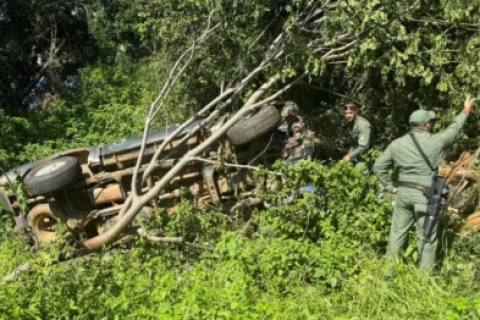 PM é resgatado no Cariri após passar dois dias preso em veículo capotado