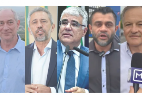 AtlasIntel: Ciro tem 45%, Elmano 44%, Girão 4%, Huggo 2% e Giovanni Sampaio 1%