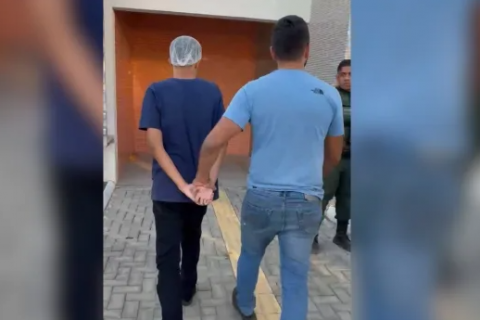 Acusado de matar o pai em Barbalha sugerindo suicídio é preso pela Polícia Civil