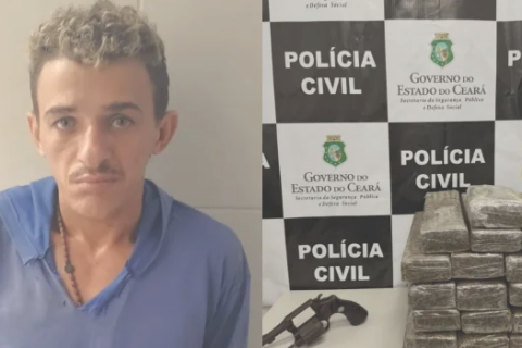 Polícia Civil prende acusado do tráfico em Juazeiro com grande quantidade de maconha