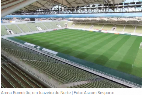 TAC para modernização da Arena Romeirão é firmado; acordo prevê instalação de catracas eletrônicas e videomonitoramento